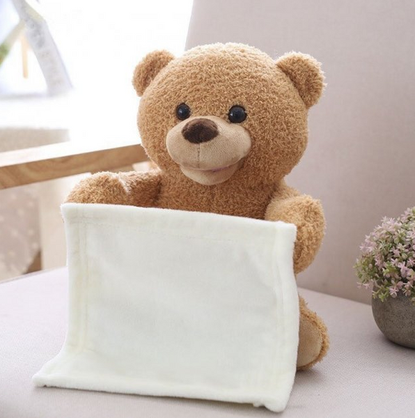 Ведмедик Peekaboo Bear (Пикабу) &mdash; интерактивная игрушка, говорящий медвежонок. 32006 фото