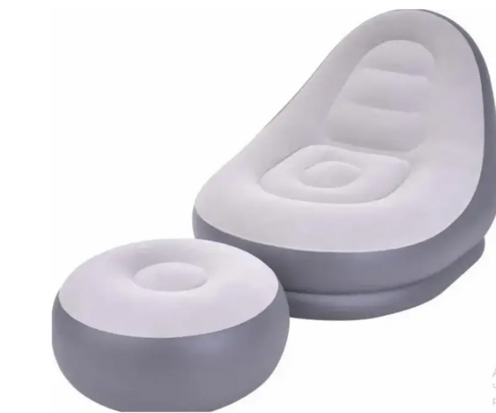 Надувное кресло Air Sofa с пуфом &mdash; комфорт для отдыха 85001 фото